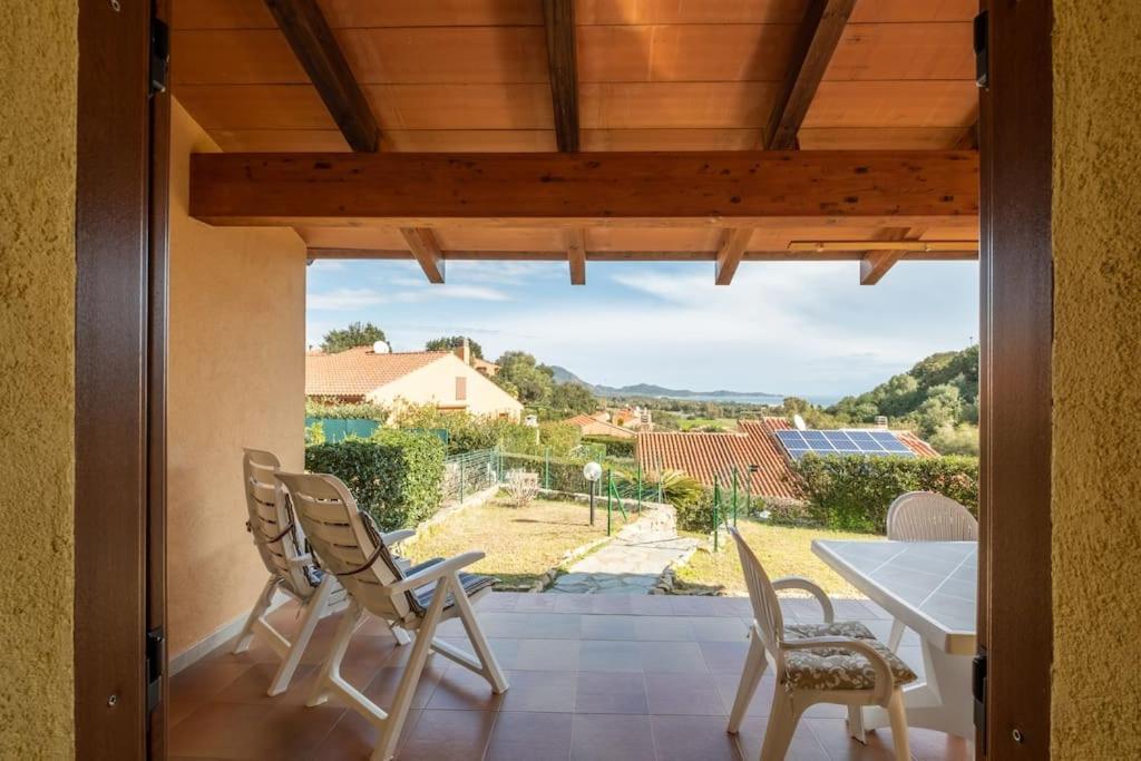 Sea View- 5 Minutes From The Beach Garden, Wi-Fi, Bbq Costa Rei Exteriör bild